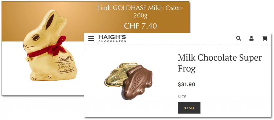 Lindt Goldhase Haigh's Frog