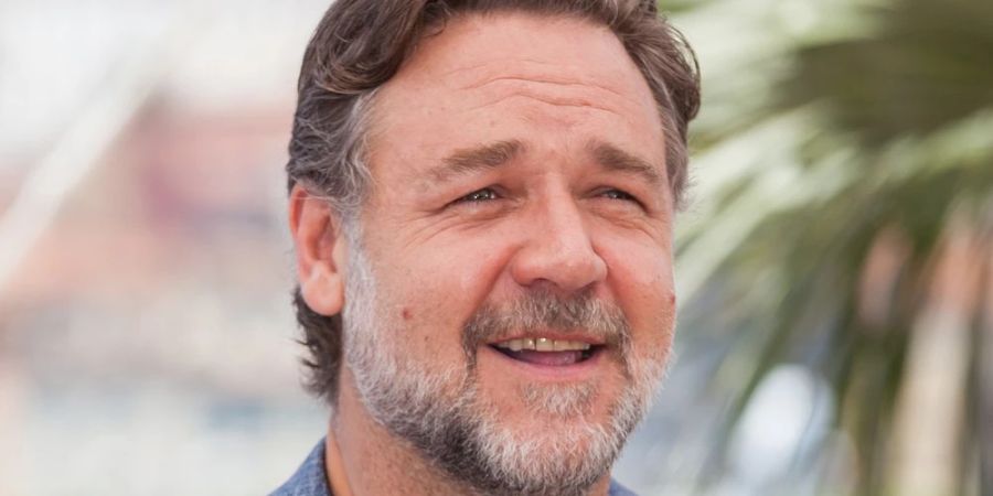 Russell Crowe liess es sich in Deutschland gut gehen.