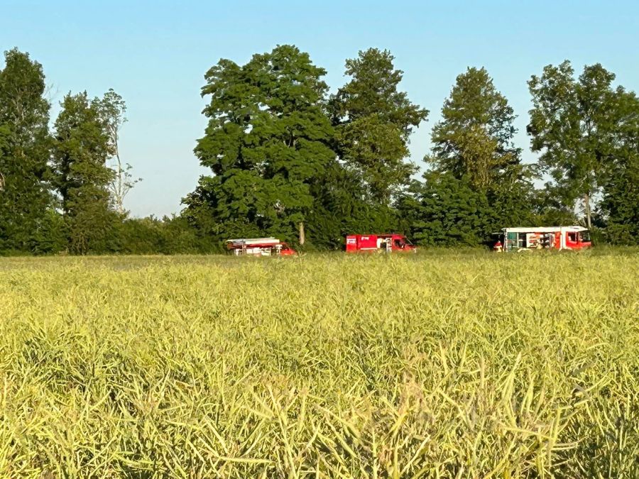 Die Feuerwehr konnte den Brand schnell unter Kontrolle bringen.