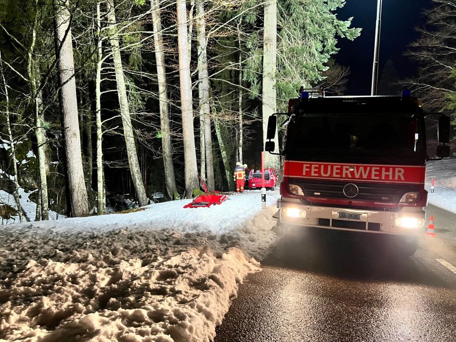 Unfall in Ennetbühl