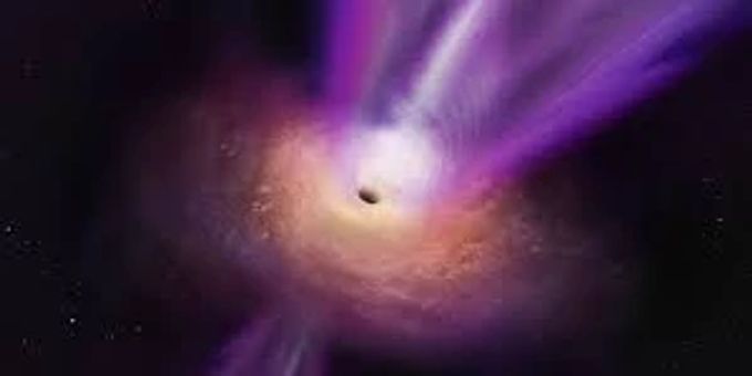 Schwarzes Loch - Erstmals Aufnahmen während eines Materiestroms