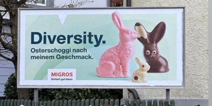 «Voll daneben» - Migros bekommt für «Diversity»-Osterhasen aufs Dach