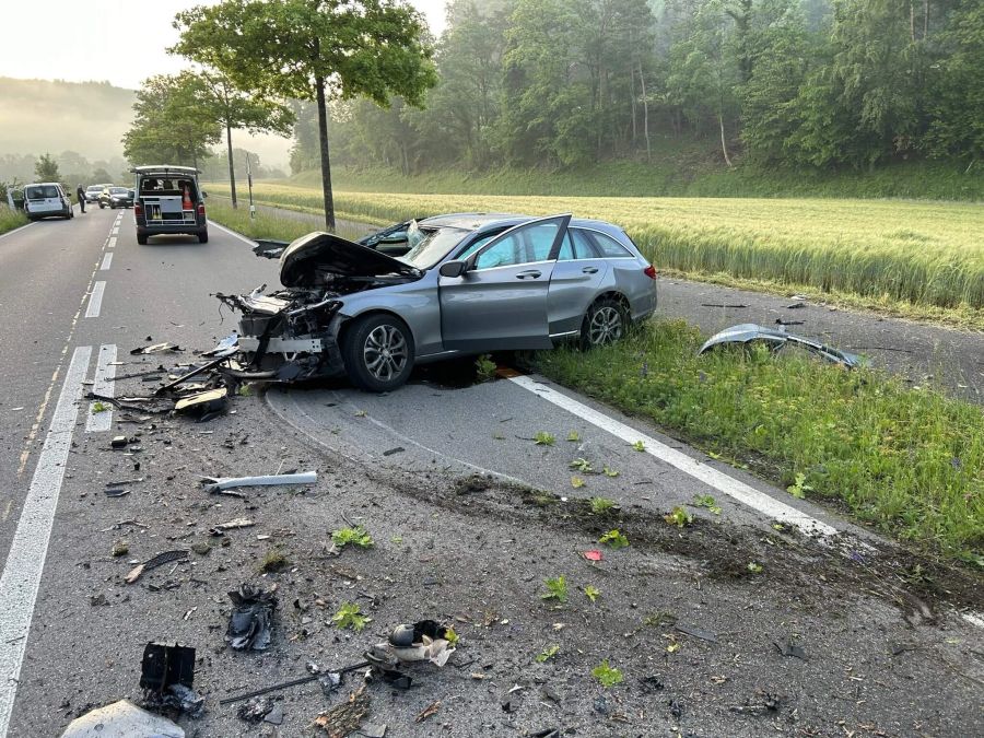 Unfall Baum fisibach