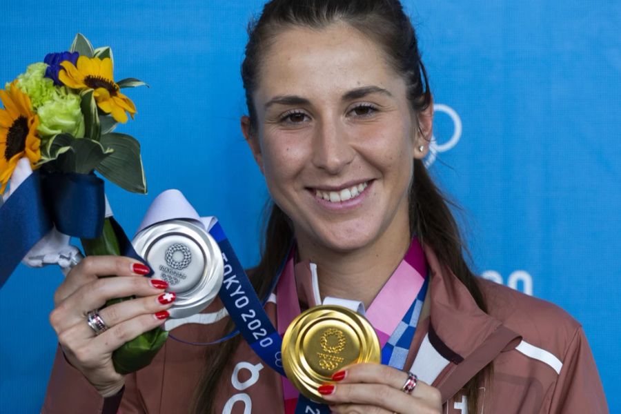 Bereits an Olympia in Tokio holte Belinda Bencic für die Schweiz die Kohlen aus dem Feuer.