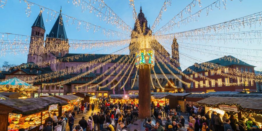 Der Mainzer Weihnachtsmarkt öffnet erst am 24. November.