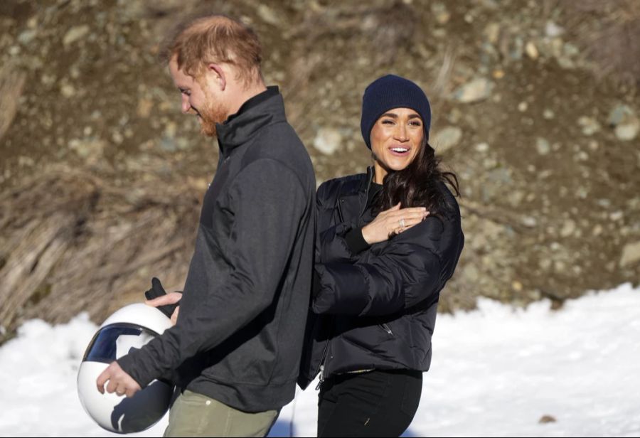 Harry und Meghan besuchten das Trainingslager der Invictus Games.