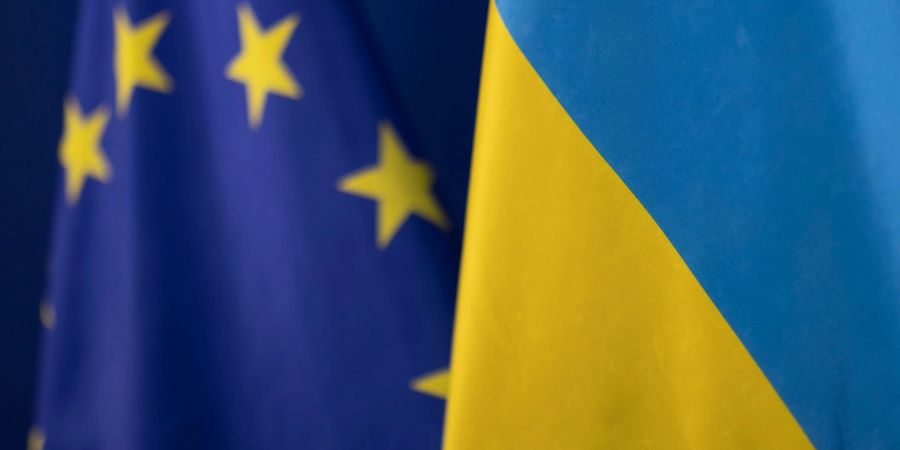 Sollte die Ukraine in die EU aufgenommen werden? In einer Umfrage verneinen 52 Prozent der Befragten das.