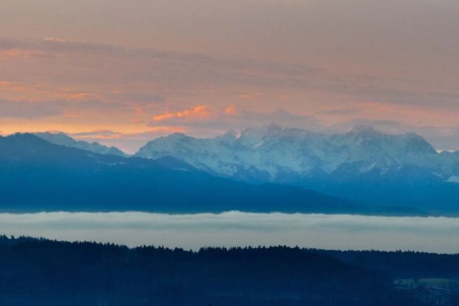 Nebel Hochnebel Sonne Wetter