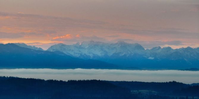 Nebel Hochnebel Sonne Wetter
