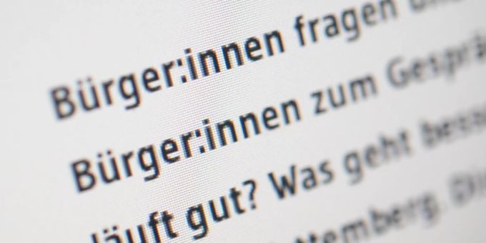 Zürcher Stadtrat will an Genderstern festhalten. Genderstern