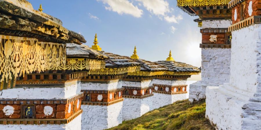 Tempel Buthan Hauptstadt Thiumphu