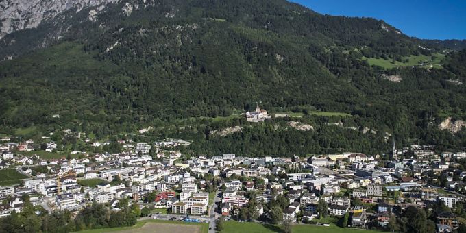 Blick auf Vaduz. (Archivbild) Vaduz Liechtenstein