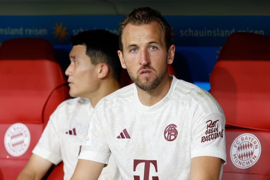 Harry Kane beim Supercup gegen RB Leipzig.