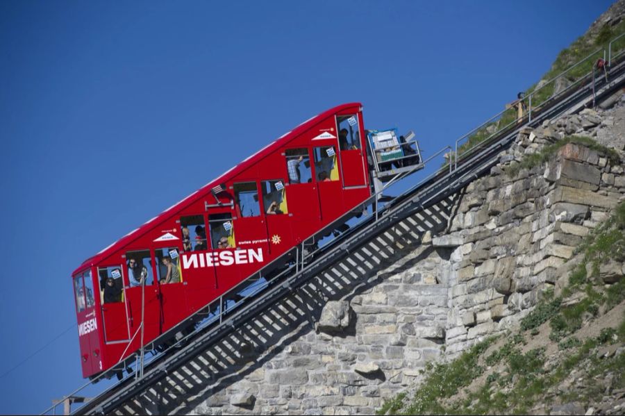 Bei der Niesenbahn ist man sich bewusst, was schönes Wetter bedeutet.