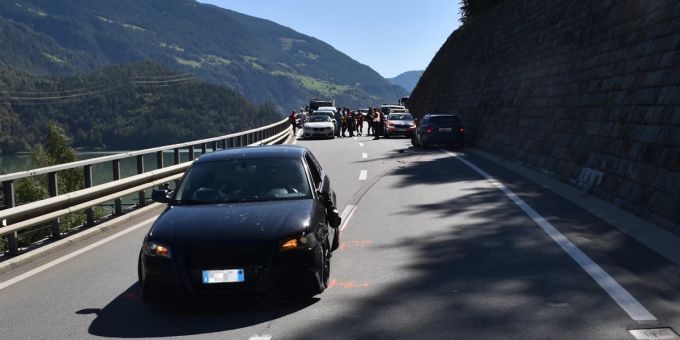 Le Prese GR: Seitlich-frontale Kollision. Le Prese GR