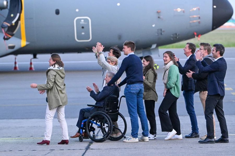 Familie Flughafen