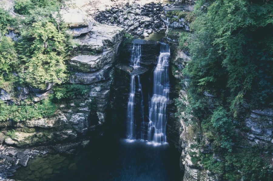 Saut du Doubs, Wasserfall