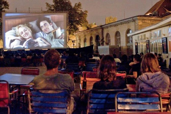 Freiluft-Kino