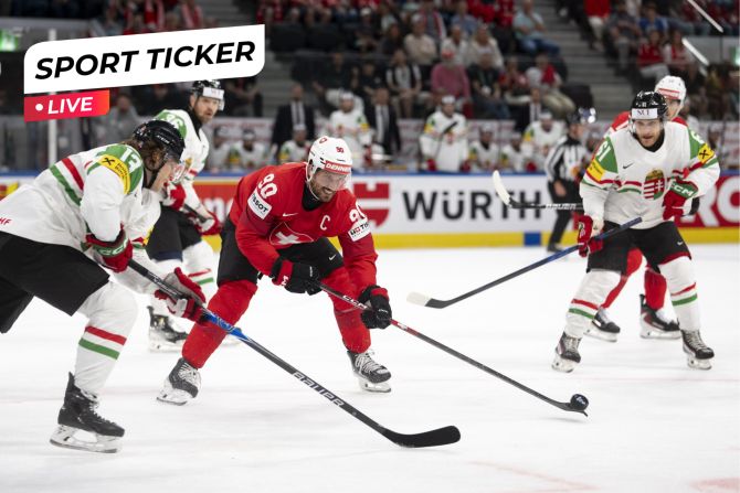 Schweiz Ungarn Eishockey-WM