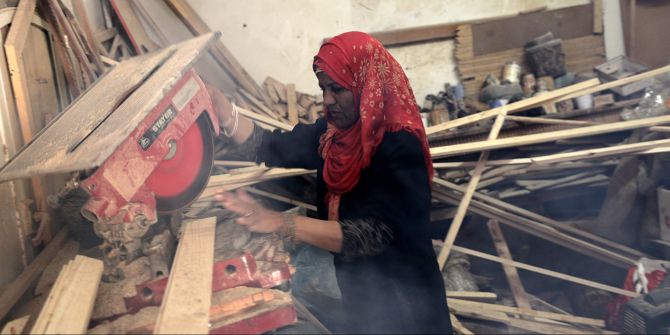 Gaza Frau