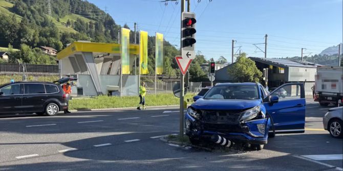 Unfall Kandertal