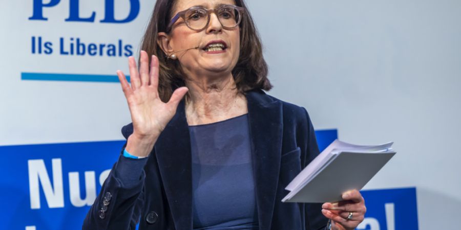 FDP-Co-Präsidentin Susanne Vincenz-Stauffacher sprach sich in einem Interview mit den Tamedia-Zeitungen für neue Einzonungen aus. (Archivbild)