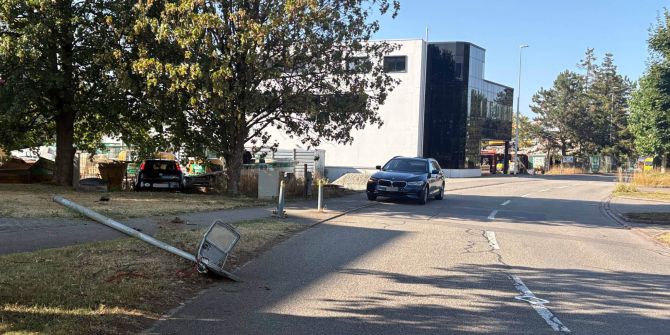 Unfall Oberentfelden