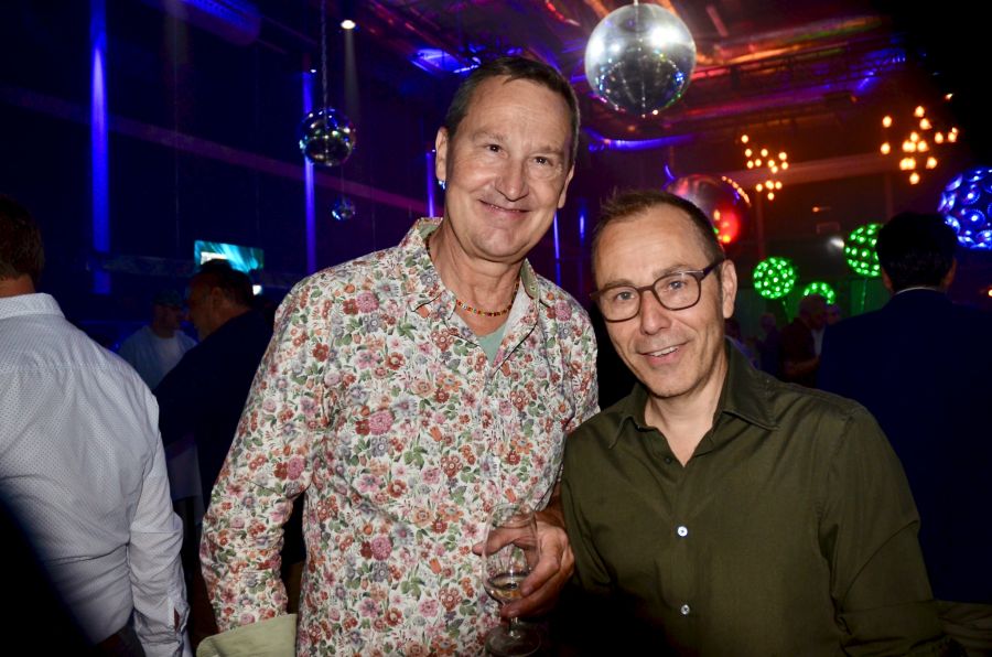 Die Komiker von Lapsus: Theo Hitzig und Bruno Gschwind machen sich Sorgen um die Zukunft der Maag.