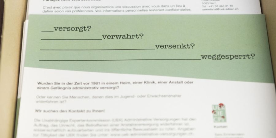 Im Kanton Zürich erhalten Betroffene von Zwangsmassnahmen einen Solidaritätsbeitrag. Die ersten Gesuche gingen bereits ein.  (Symbolbild)