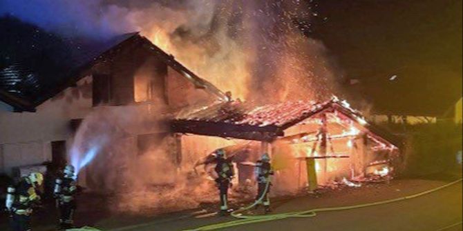 Garagenbrand Ruswil