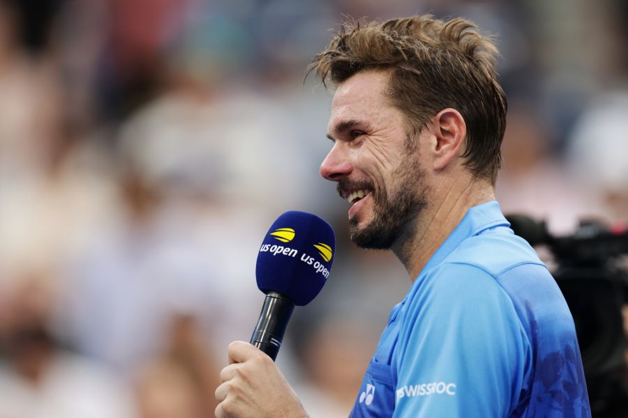 Trotz der Niederlage voller Dankbarkeit: Wawrinka blickte im Interview auf 20 Jahre US Open zurück, in denen er stets sein bestes Tennis gefunden habe.