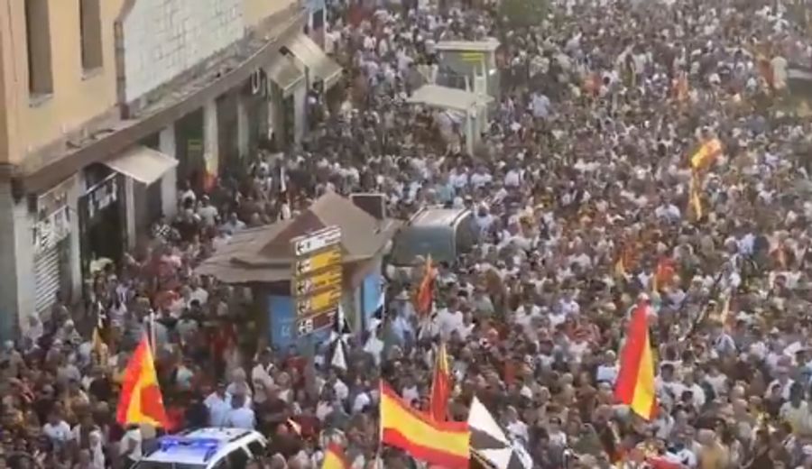 Ceuta Menschen Demo Migration