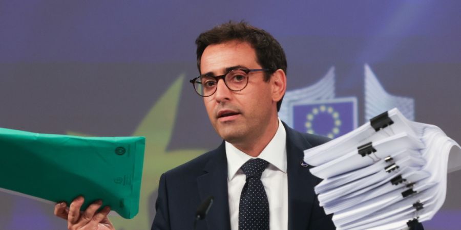 EU-Industriekommissar und Vizepräsident der Europäischen Kommission Stéphane Séjourné verlangt eine «europäische Präferenz» bei öffentlichen Beschaffungen.