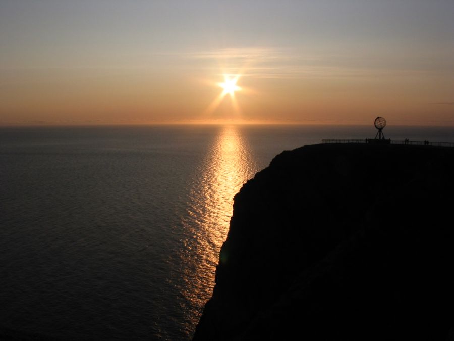 Mitternachtssonne Nordkapp