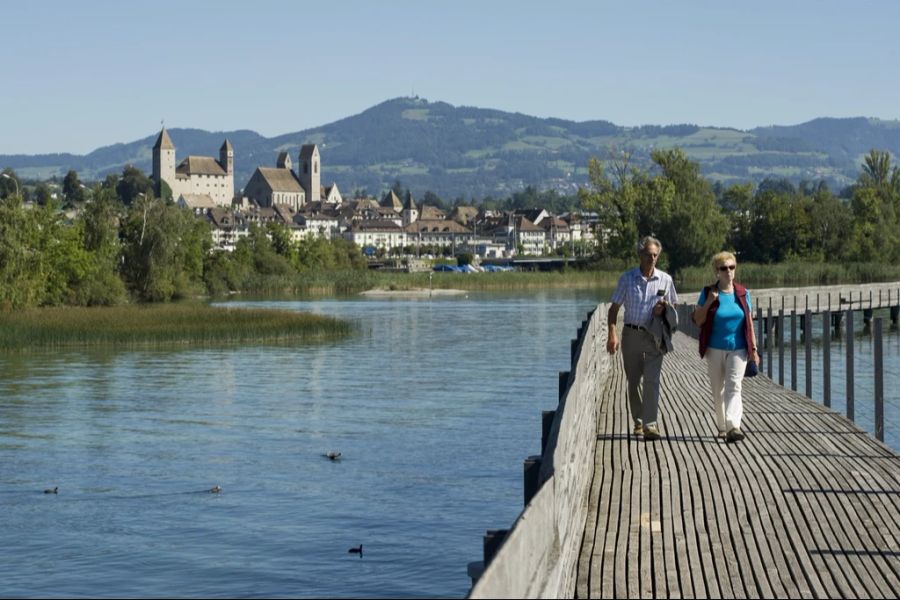 Das Wetter eignet sich perfekt für Ausflüge in die Natur.