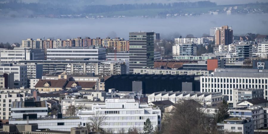 Übersicht Stadt Zug