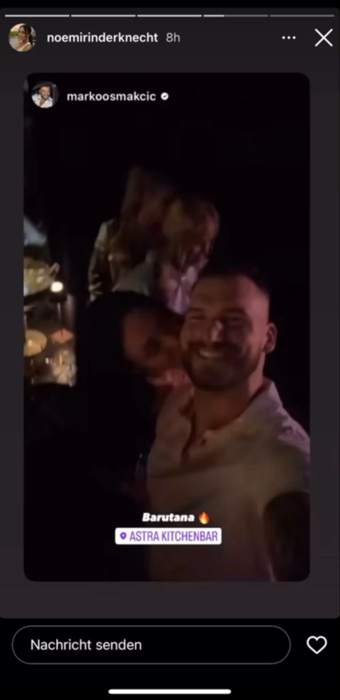 Hier gibt es von Rinderknecht für Osmakcic sogar ein offizielles Küsschen. Marko Rinderknecht