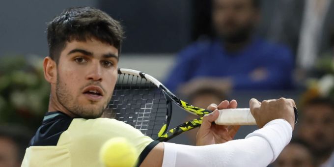 Carlos Alcaraz verzichtet auf die Teilnahme am Masters in Rom. Carlos Alcaraz