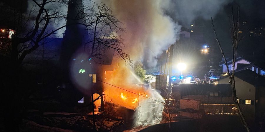 Brand Büren NW