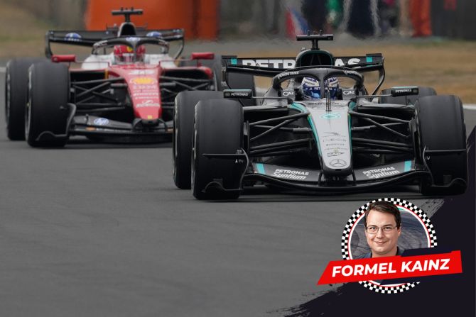 Formel 1 Mercedes Frontflügel