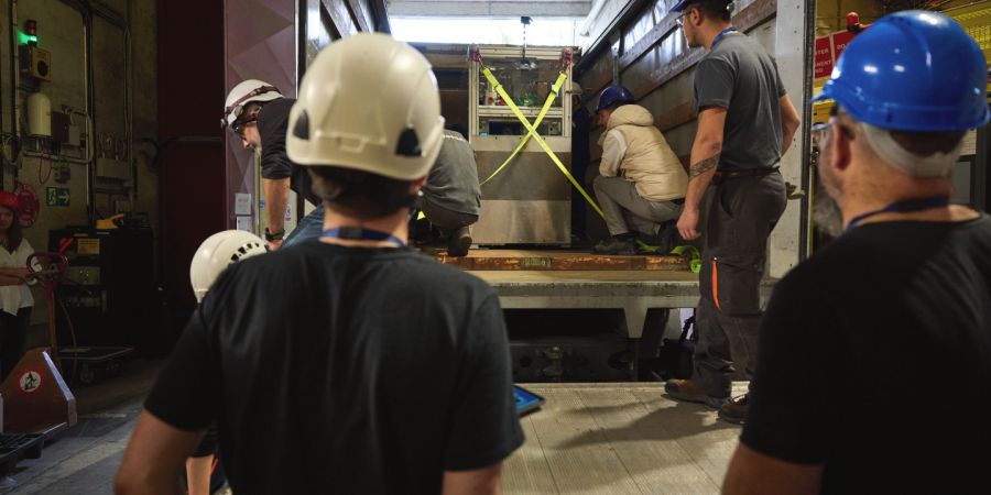 Cern Antimaterie Lkw