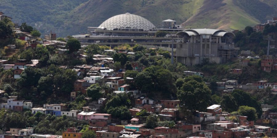 «El Helicoide», das Hauptquartier des venezolanischen Geheimdienstes. Die venezolanische Regierung hat die Freilassung einer großen Zahl venezolanischer und ausländischer Gefangener...