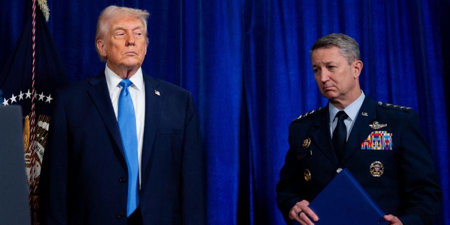 Dan Caine Donald Trump