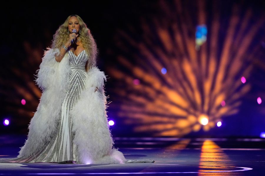 Mariah Carey singt «Volare» bei der Eröffnungszeremonie der Winterspiele 2026 in Italien.