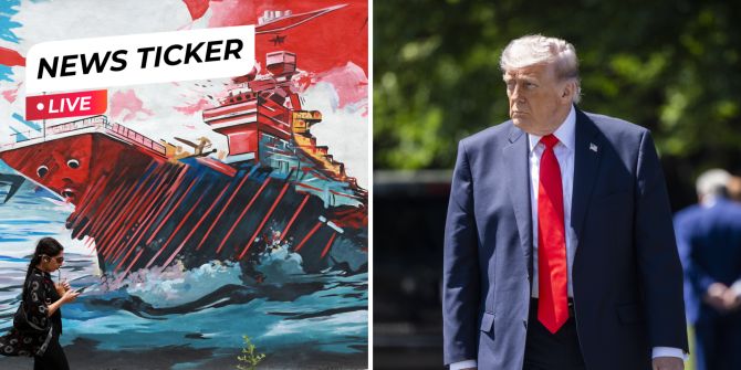 USA Iran Ticker