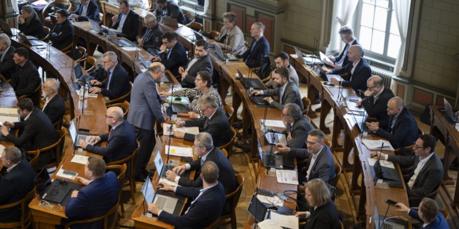 Der St. Galler Kantonsrat wird sich anfangs März mit der Finanzplanung für die kommenden Jahre beschäftigen. (Archivbild)