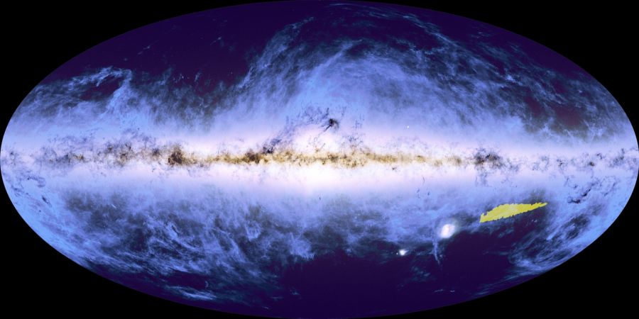 dunkle materie karte