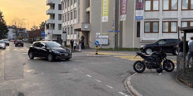 Kollision Rapperswil-Jona