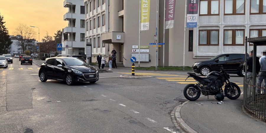 Kollision Rapperswil-Jona