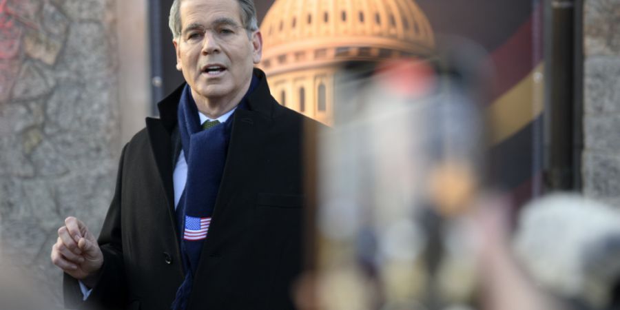 Der US-Finanzminister Scott Bessent zeigte sich erfreut, wieder in der Schweiz zu sein.